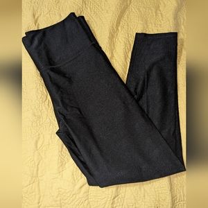 Shiny Ribbed Legging